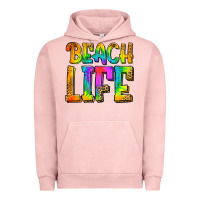 Pigment Salmon beach life Urban Hoodie - Jasminsmagicworld