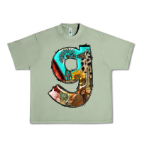 Oil Green farm life alphabet lowercase letters g Urban Heavy Tee - BundleAndBundleShop