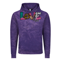Cloud Purple Love More Vintage Hoodie - SublimationCraftShop