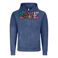 Vintage Denim Love More Vintage Hoodie - SublimationCraftShop