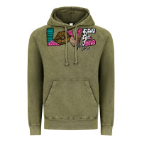 Vintage Olive Love More Vintage Hoodie - SublimationCraftShop