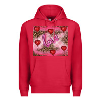 Cardinal valentine's day love Premium Hoodie - RanaPortraitStore