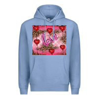 Colony Blue valentine's day love Premium Hoodie - RanaPortraitStore