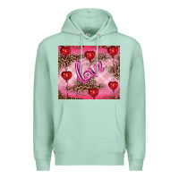 Seafoam valentine's day love Premium Hoodie - RanaPortraitStore