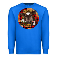 True Royal Christmas Baby Cow Premium Sweatshirt - RanaPortraitStore