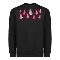 Black pink christmas cakes Heavyweight Sweatshirt - Jasminsmagicworld
