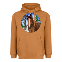 Meerkat Horse Christmas Heavyweight Hoodie - RanaPortraitStore