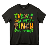 Asphalt St. Patrick's They call me mister pinch charming Heavy Core Tee - OliviaCreatesArt