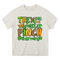 Cream St. Patrick's They call me mister pinch charming Heavy Core Tee - OliviaCreatesArt