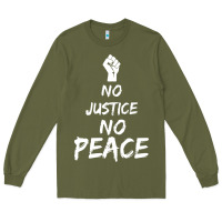Army Green resist liberal Long Sleeve Tee - DesigneFamous