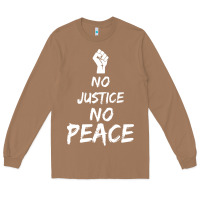 Toasted Coconut resist liberal Long Sleeve Tee - DesigneFamous