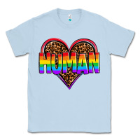 Dusty Blue lgbt pride human Classic Tee - OliviaCreatesArt