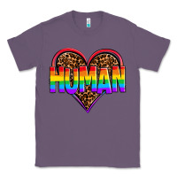 Lavender lgbt pride human Classic Tee - OliviaCreatesArt