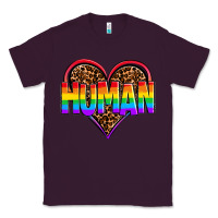 Plum lgbt pride human Classic Tee - OliviaCreatesArt