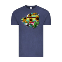 Vintage Denim Colima State Of Mexico Map Vintage Tee - RanaPortraitStore
