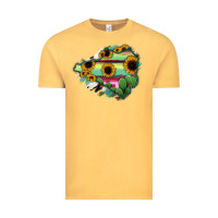 Vintage Mustard Colima State Of Mexico Map Vintage Tee - RanaPortraitStore