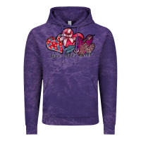Cloud Purple love never fails Vintage Hoodie - SublimationCraftShop
