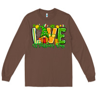 Chestnut love st patricks day Long Sleeve Tee - CowhideDigitalArt