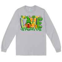 Moon Dust love st patricks day Long Sleeve Tee - CowhideDigitalArt