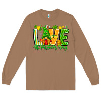 Toasted Coconut love st patricks day Long Sleeve Tee - CowhideDigitalArt