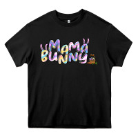 Black easter mama bunny Heavy Core Tee - Jasminsmagicworld