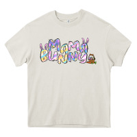 Cream easter mama bunny Heavy Core Tee - Jasminsmagicworld