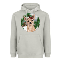 Moon Dust Chihuahua And Farm Heavyweight Hoodie - RanaPortraitStore