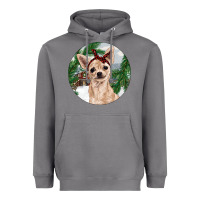 Storm Chihuahua And Farm Heavyweight Hoodie - RanaPortraitStore