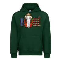 Forest Green bebe jesus christ Urban Hoodie - Jasminsmagicworld