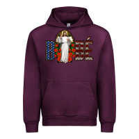 Mauve Wine bebe jesus christ Urban Hoodie - Jasminsmagicworld