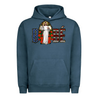 Pigment Midnight Navy bebe jesus christ Urban Hoodie - Jasminsmagicworld