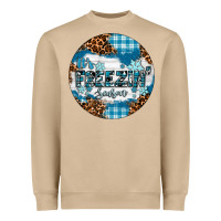 Mushroom It's Freezin' Season Heavyweight Sweatshirt - RanaPortraitStore