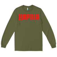 Army Green Rapala Fishing Long Sleeve Tee - DesigneFamous