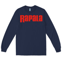 Navy Rapala Fishing Long Sleeve Tee - DesigneFamous