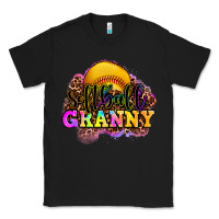 Black softball granny Classic Tee - OliviaCreatesArt