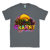 Charcoal Heather softball granny Classic Tee - OliviaCreatesArt