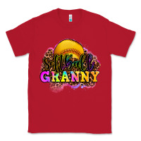 Red softball granny Classic Tee - OliviaCreatesArt