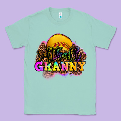 Softball Granny Classic Tee Designed By Oliviacreatesart