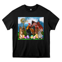 Black Farm animals 20oz Heavy Core Tee - OliviaCreatesArt