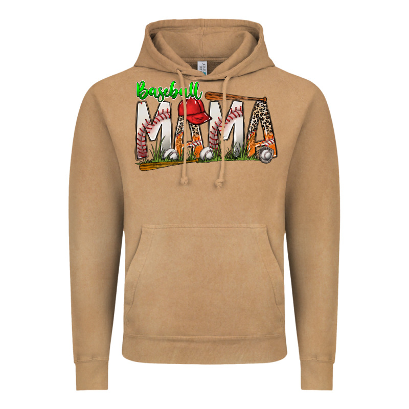 Baseball Mama Vintage Hoodie by SublimationCraftShop | Teevron