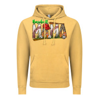Vintage Mustard baseball mama Vintage Hoodie - SublimationCraftShop