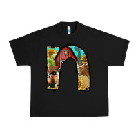 Black farm life alphabet lowercase letters n Urban Heavy Tee - BundleAndBundleShop