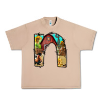 Burro farm life alphabet lowercase letters n Urban Heavy Tee - BundleAndBundleShop