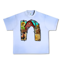 Grape Ice farm life alphabet lowercase letters n Urban Heavy Tee - BundleAndBundleShop