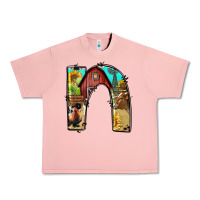 Salmon farm life alphabet lowercase letters n Urban Heavy Tee - BundleAndBundleShop