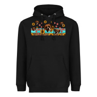 Black western boxer dogs Heavyweight Hoodie - Jasminsmagicworld
