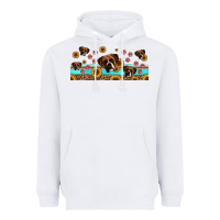 White western boxer dogs Heavyweight Hoodie - Jasminsmagicworld