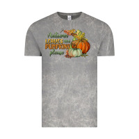 Cloud Rock autumn leaves and pumpkins please Vintage Tee - BundleAndBundleShop