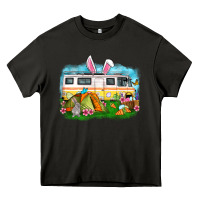 Asphalt Easter Day camper Heavy Core Tee - OliviaCreatesArt