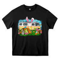 Black Easter Day camper Heavy Core Tee - OliviaCreatesArt
